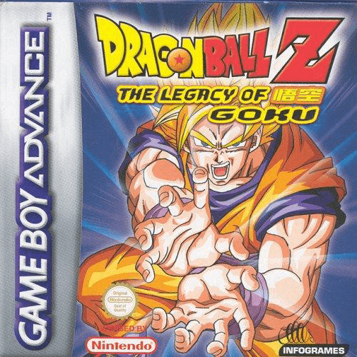 Dragon Ball Z Legacy of Goku box art for GameBoy Advance